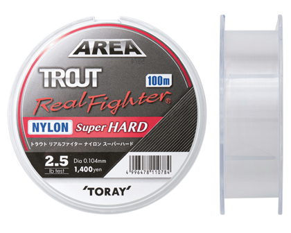 TROUT REAL FIGHTER NYLON SUPER HARD 100 M
